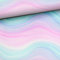 Keine Meterware, Stoffe zum Nähen, Stoff für Kinder und Frauen: 1m French Terry Sweat Stoff mit Regenbogen Aquarell Streifen in rosa lila mint blau weiß - Damen und Mädchen Sommersweat