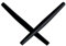 Mryok Replacement Earsocks for Oakley A Wire Sunglasses - Black