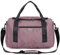 ECOHUB 20L Handgepäck Tasche, für Ryanair handgepäck 40x20x25, Faltbare Reisetasche Handgepäck Flugzeug, Wasserabweisend Sporttasche mit Schultergurt, Weekender Tasche Herren Damen(Rosa)