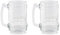 2 Stück 0,33l Captain Morgen Glaskrug Krüge Rum transparent mit 4cl Markierung
