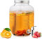 Avilia Dispenser Bevande con Rubinetto - Distributore Acqua 8L - Dispenser per Alcolici e Analcolici - Tappo in Alluminio - Perfetto per ogni Occasione, Facile da Pulire
