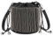 MEGAUK Mini Niet Handtasche Kette Fransen Umhängetasche Cross Body Taschen Elegante Kettentasche Punk Clutch Bag Abendtasche mit Kette Riemen Metall Schultergurt (07924 Schwarz)