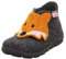 Superfit Baby Jungen - Schuhe HAPPY Slipper, Modern, GRAU/ORANGE 4700, 21