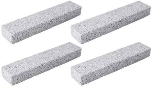 ZOKJSW 4 PCS Pietra di Pulizia per WC Pietra Pietra Pomice Spazzole per Pulizia Pietra Pomice Detergente WC per Cucina Forno Detergente per Piastrelle Griglia Cucina Doccia Lavandino Bagno