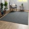 Steffensmeier Handweb Teppich Kelim Delhi | 100% Schurwolle in der Nutzschicht, Grau, handgewebt, Größe: 160x230 cm Wohnzimmer und Schlafzimmer