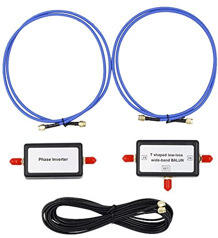 Dasing Antenne électromagnétique YouLoop 250 MW 10 kHz à 30 MHz Antenne à Boucle Magnétique Passive Portable avec RG402 + RG174 pour HF VHF