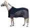 Horze Pferde Polar Fleece-Abschwitzdecke mit Mesh, Blau, 125