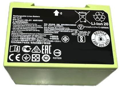 Ukkipower 26Wh ABL-D1 Ersatz Akku Für Roomba i/e Series e5 e6 i3 i4 i6 i7 i7+ i8 7150 7550 e5158 e6198
