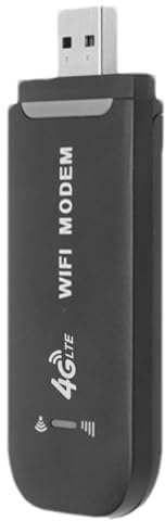 4G USB Dongle, Mobile USB Modem - USB WiFi Modem for Multi-purpose Personal Hotspot Device - Compact WiFi USB Dongle Adapter for Smartphones, Tablets, Laptops