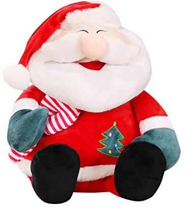BCOATH Weihnachtspuppe weihnachtsmann Spielzeug Santa Claus Decoration animiertes weihnachtsspielzeug Weihnachten Plüsch Stofftier Kinderspielzeug zum Plüschtier Weihnachtsmann-Spielzeug