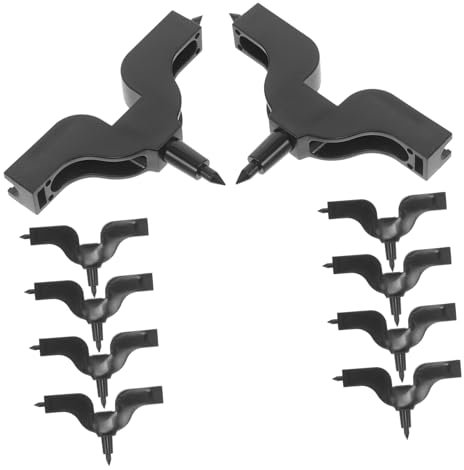 Yardwe Mühelose Gartenarbeit 10er-Pack Locher Für Tropfbewässerungsrohre Zur Sprinklerinstallation