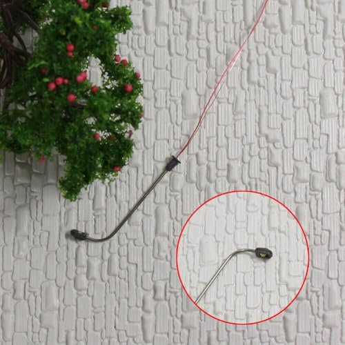 Verbessern Sie Ihr Z-Spur-Modelleisenbahn-Layout mit 10 LED-Lichtern und Widerständen