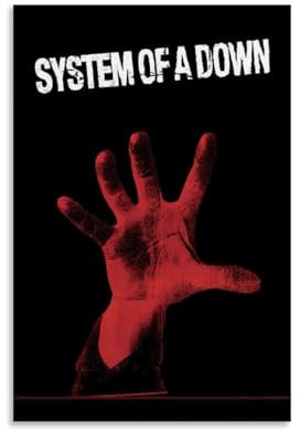 Magauy System Poster Of A Music Down Vintage Für Zimmer, Ästhetische Leinwand-Wandkunst, Schlafzimmer-Dekor Poster 16x24inch(40x60cm)