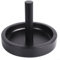 Bowl Shaped Wood Chalk Holder for Billiards Essential Item for Serious Players (black)