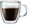Bodum 10604-10 Bistro Set 2 Mugs Double Paroi avec Anse 31 cl