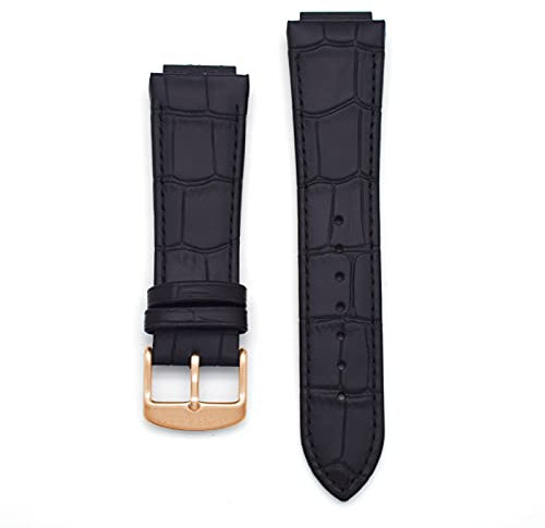 Bracelet de montre de rechange pour montre Maserati 24 mm avec 2 broches et outil supplémentaire