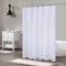 LinTimes Duschvorhang Weiß, Hotel Luxury 190 GSM Thick Polyester Duschvorhang Shower Curtain, Weiß, 180x200 cm (Verpackung MEHRWEG)