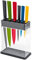 KUHN RIKON Colori+ Mixed Knife Set with Vision Block, Multicolour