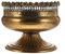 Cabilock Gold Vintage Blumentopf Eisen Blumenvase Kaktus Sukkulenten Topf Metall Eimer Retro Übertopf Pflanztopf Landhaus Vase für Balkon Büro Schreibtisch Shabby Chic Deko Wohnzimmer Tischdeko