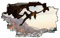 Klettern Wandtattoo Durchbruch 3D Wandsticker Sport Selbstklebend Wanddeko Berge Wanddurchbruch sticker für Kinderzimmer Mädchen Wanddeko Spielzimmer Kleinkind Wandaufkleber Schlafzimmer Wandbild