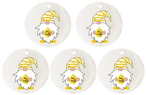 Personality Cute Bee Hangings Zeigen Sie Ihre Persönlichkeit, die für das Festival geeignet ist Blumentopf Hoch Innen Gold (as Show, One Size)