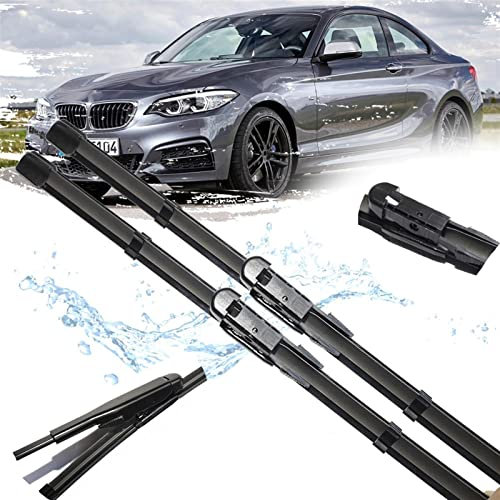 REXGEL Auto Wischerblätter Scheibenwischer Für BMW 2er F22 F23 218i 220i 228i 230i M235i M240i 218d 220d 22d M235i M240i 2014~2020 Scheibenwischer