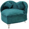 MagiDeal Miniatur Puppen Zubehör, Schmuckschatulle, Organizer, Möbel, Ornamente, Aufbewahrungsbox, Schlafzimmer, Dekoration, Schmuck, Aufbewahrungsbox für Hals, Einzelsofa Grün