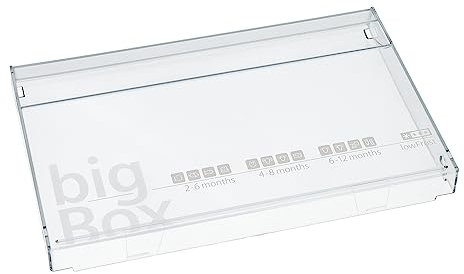sparefixd for Siemens Fridge Freezer Middle Drawer Front Panel Handle