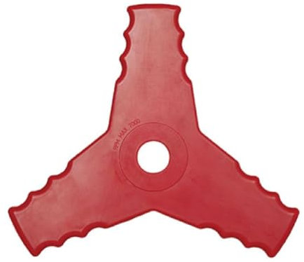 La zappa Lama a 3 Denti Shark in elastomero con Profilo Ondulato e Ultra Tagliente 250 mm