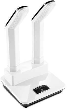 JITEM Electric Shoe Dryer w/6 Modes Intelligent Timer Portable Boot Dryer and Warmer With Heat Blower Quiet and Fast Drying for Gloves and Socks,140W