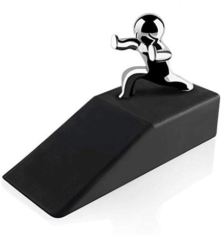 RUNCFB Türstopper n/a Türstopper aus Zinklegierung, Zwerg- und rutschfeste Gummibasis, Türstopper, Sicherheit, Antikollisions-Türstopper, Dekoration/2193