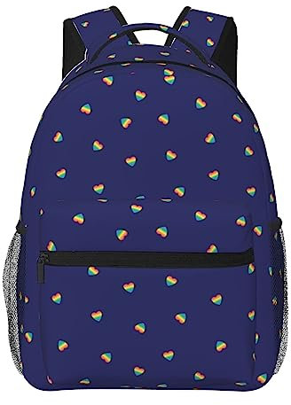 Lgbt Pride Rucksack mit großem Fassungsvermögen, leicht, verstellbar, für Damen und Herren, Lgbt Pride13, One size