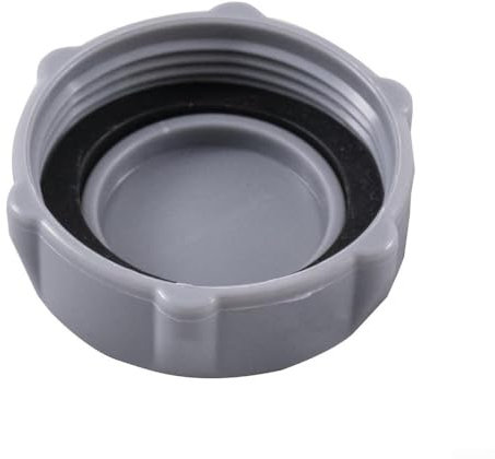 Kitchen Sink Waste Pipe Blanking Cap Female Thread, Grey Drain Valve Cap, Easy Installation for Sealing Joints & Pipes End
