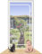 Cat Dog Screen Door,Heavy Duty Pets Proof Screen Door With Zipper,120cm X 220cm Prevent Dogs Cats From Running Around For Living Room, Bedroom, Kitchen(90x220cm)