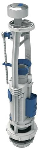 IDROSPANIA - MOD. PALMA. DESCARGADOR DOBLE PULSADOR UNIVERSAL CON BASE Y GOMA ASIENTO. RECAMBIO ROCA. BOLSA