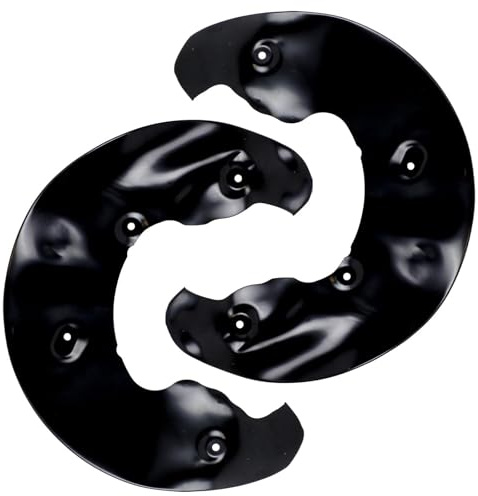 2x Spritzblech vorne links + rechts | 234776 + 234777 für A4 B8 + A5 8T 8F + A6 C7 + Q5 8R