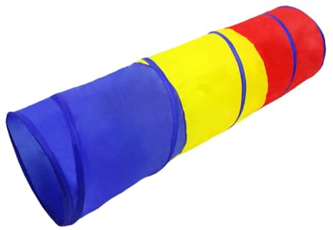 iplusmile Tunnel de Jeu Pliable pour Garçon Fille Tube de Motricité Extérieur Activité Ludique pour Garçon Fille Léger et Portable pour Jardin et Fête