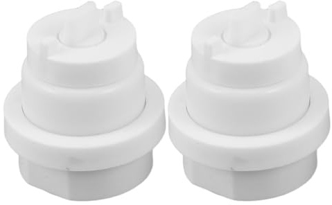 PACKOVE 2pcs Wall Mount Toothpaste Tube Squeezer Pump Replacement, Automatic Toothpaste Dispenser Spare Parts Kit for Bathroom, Universal Repair Accessory for Standard Tubes
