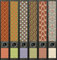 Ordnerrücken schmal 6er Set Ordner Pattern Muster Ordner Aufkleber Etiketten Deko 608