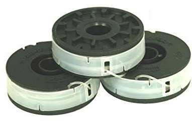 3X Spule passend für EINHELL RT 3110 Elektro Rasentrimmer - Doppelfaden Spule für Elektro Rasentrimmer