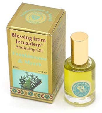 Holyland Jerusalem Gold Salböl Weihrauch & Myrrhe, 12 ml, limitierte Auflage