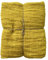 JOWOLLINA Plaid Badetuch Saunatuch 100% Leinen Stonewashed Waffelpique (Mustard Lemon, 100 x 160 cm)