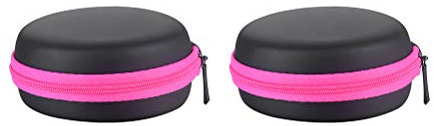 Lurrose 2 pcs Mini Ätherisches Öl Aufbewahrungstasche Öl Tragetasche Öle Tasche mit Schaumstoffeinsatz für 1ml 2ml Flaschen