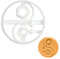Yin Yang Ausstechform, 1 Teil