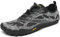 SAGUARO Barfußschuhe Herren Damen Barfuss Schuhe Outdoor Barfussschuhe Leichte rutschfeste Zehenschuhe Barfuß Fitnessschuhe Traillaufschuhe Schwarz A,Gr.44