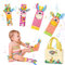 Vacoulery Lot de 4 hochets de poignet et de pied pour bébé - Jouets pour bébé de plus de 0 mois (Style 2)