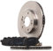 RIDEX 3405B1421 Bremsenset Vorne Belüftet 280mm - Bremsen Set mit Bremsscheiben und Bremsbeläge Satz