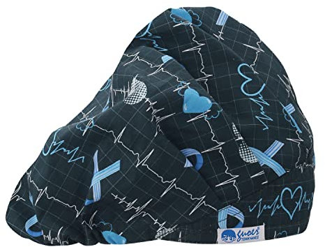 GUOER Mütze Bouffant, Einheitsgröße, mehrfarbig, Colorn70b, Einheitsgröße