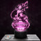 Lampada da comodino, Luce notturna tattile LOL Lampada illusione 3D LED, idea regalo di Natale per ragazzi e ragazze Lampada da notte per bambini o adulti TOP