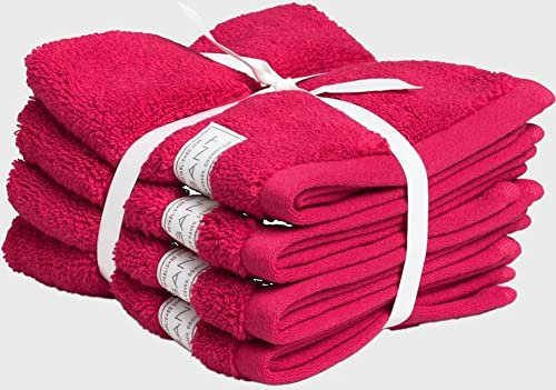 GANT Premium 4er Set Gästetuch 30x30 Farbe Love Potion Größe 4x30x30